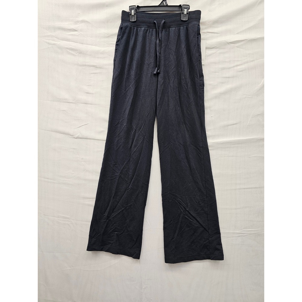 All in Motion Womens Flare Pants Black Cotton Blend Casual Size XS